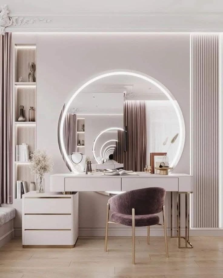 Our Recent Dressing Table Projects in Dubai