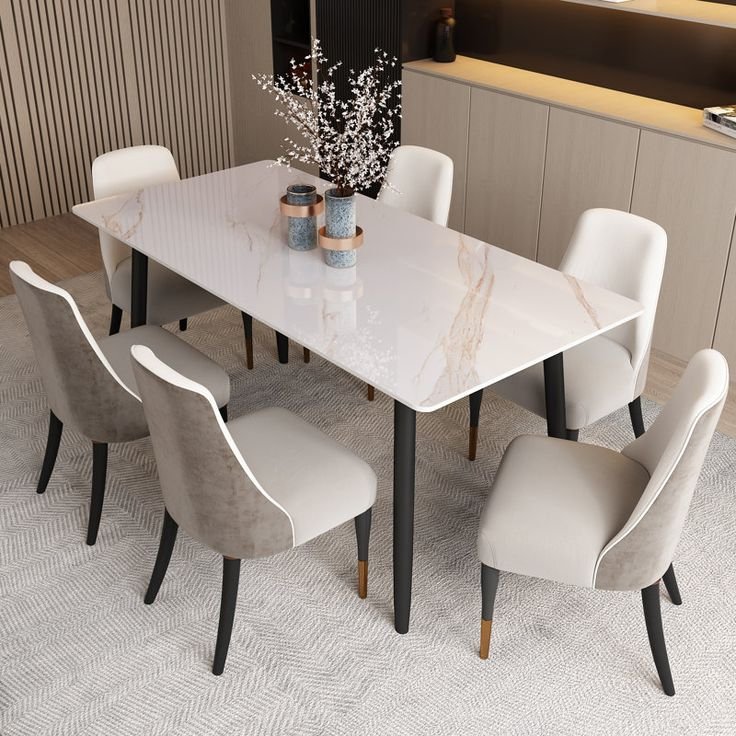 Marble Top Dining Tables