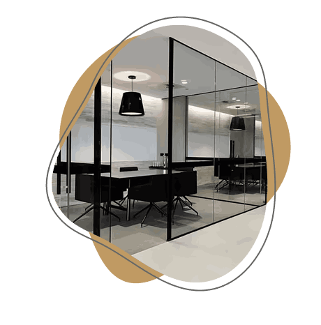 custom glass partition